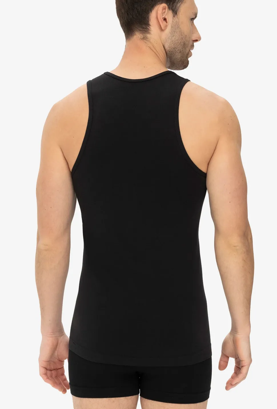 Bawełniana koszulka męska na ramiączkach Seamless Tank