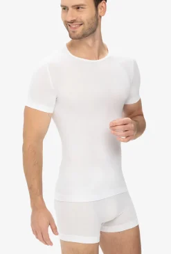 Bawełniana koszulka męska z krótkim rękawem Seamless Cotton