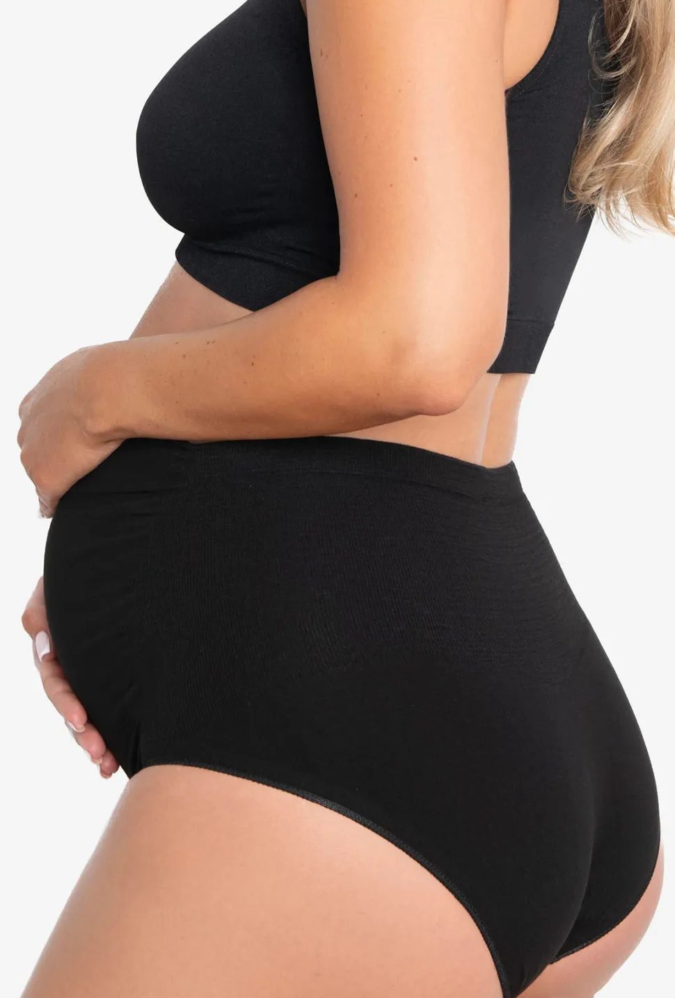 Bawełniane majtki ciążowe Mamma