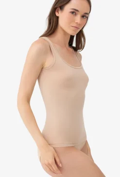 Bluzka bezszwowa z szerokimi ramiączkami Tank Top