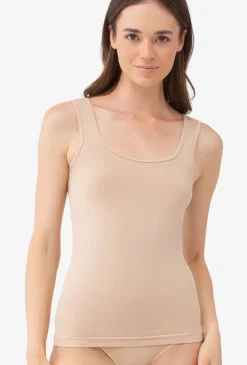 Bluzka bezszwowa z szerokimi ramiączkami Tank Top