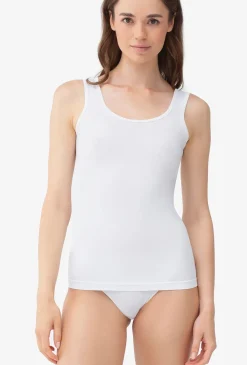 Bluzka bezszwowa z szerokimi ramiączkami Tank Top