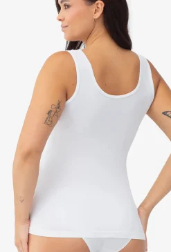 Bluzka bezszwowa z szerokimi ramiączkami Tank Top