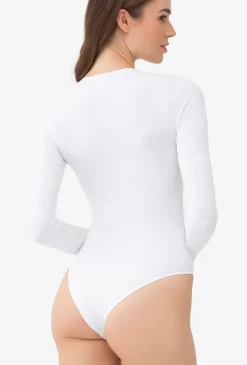 Body bezszwowe z długim rękawem Body L