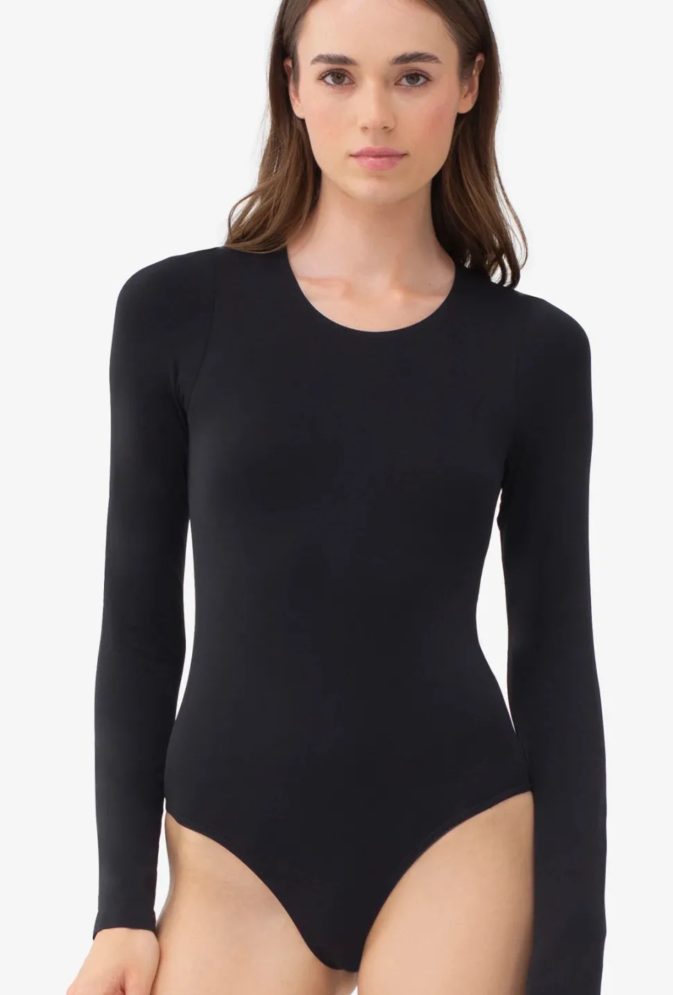 Body bezszwowe z długim rękawem Body L