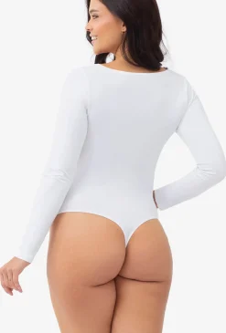 Body bezszwowe z długim rękawem Body Perfect