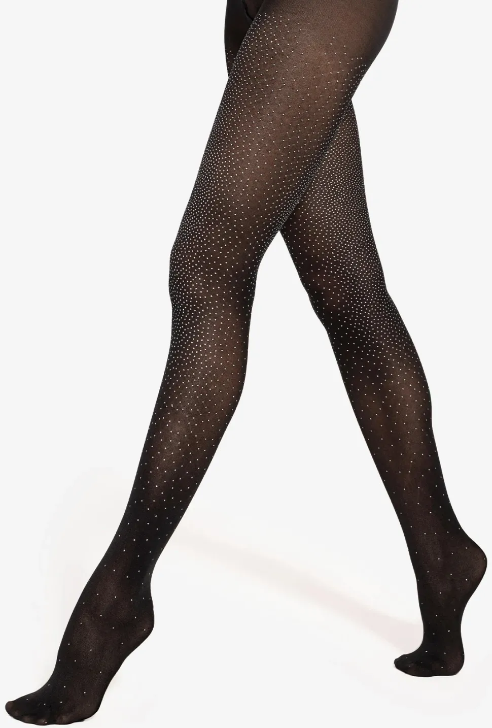 Błyszczące rajstopy Silver Gloss 03