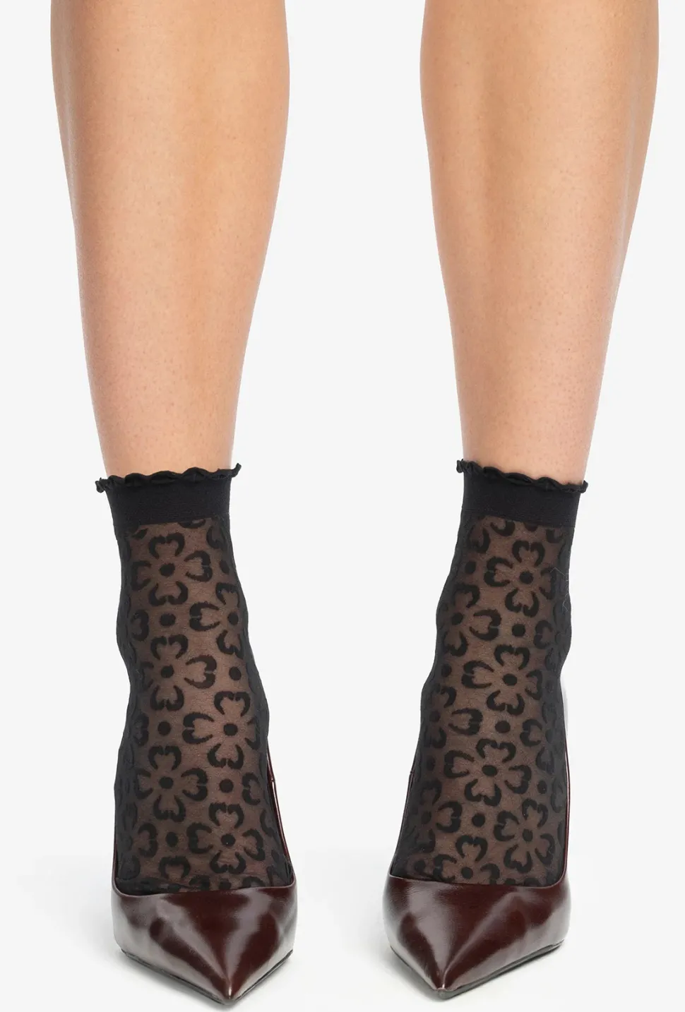 Czarne skarpetki Trendy 32