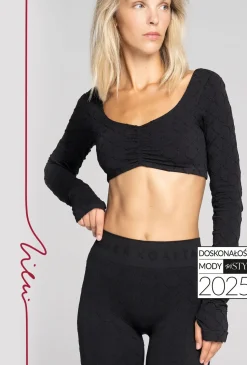 Czarny rashguard Monogram z kolekcji Zień x Gatta
