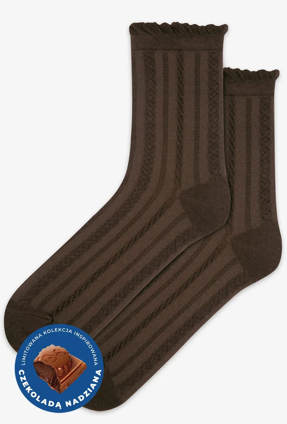 Czekoladowe skarpetki Gatta x Wedel 003