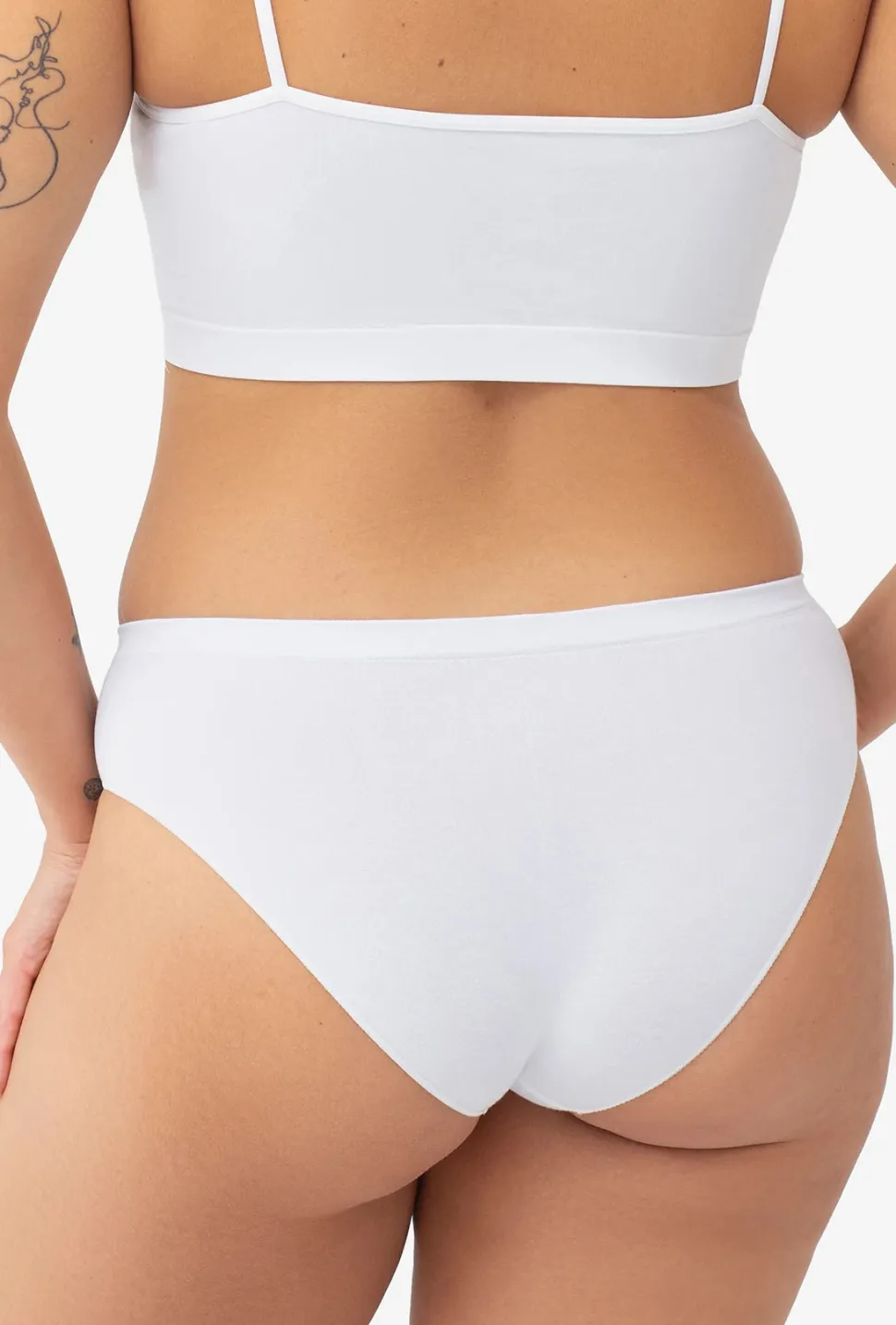 Majtki bawełniane bezszwowe Bikini Cotton