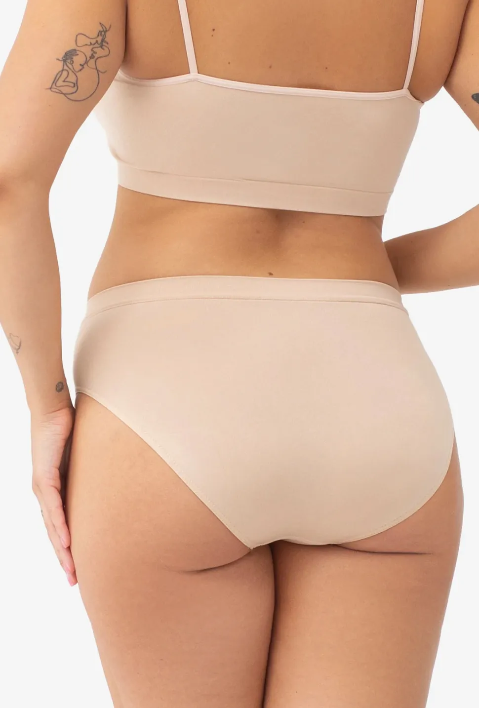 Majtki bezszwowe Bikini Basic