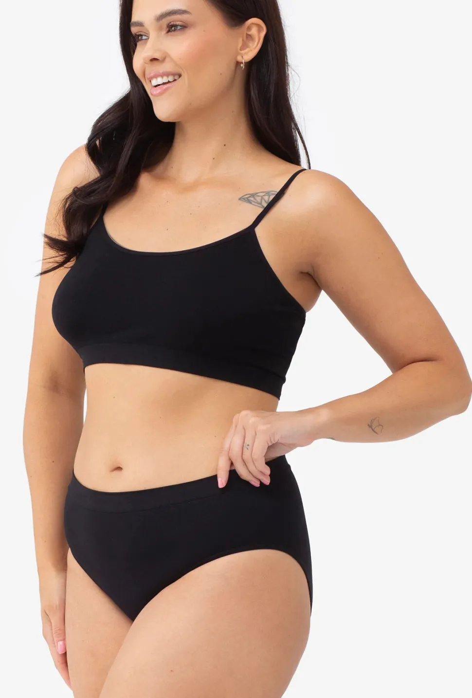 Majtki bezszwowe Bikini Basic