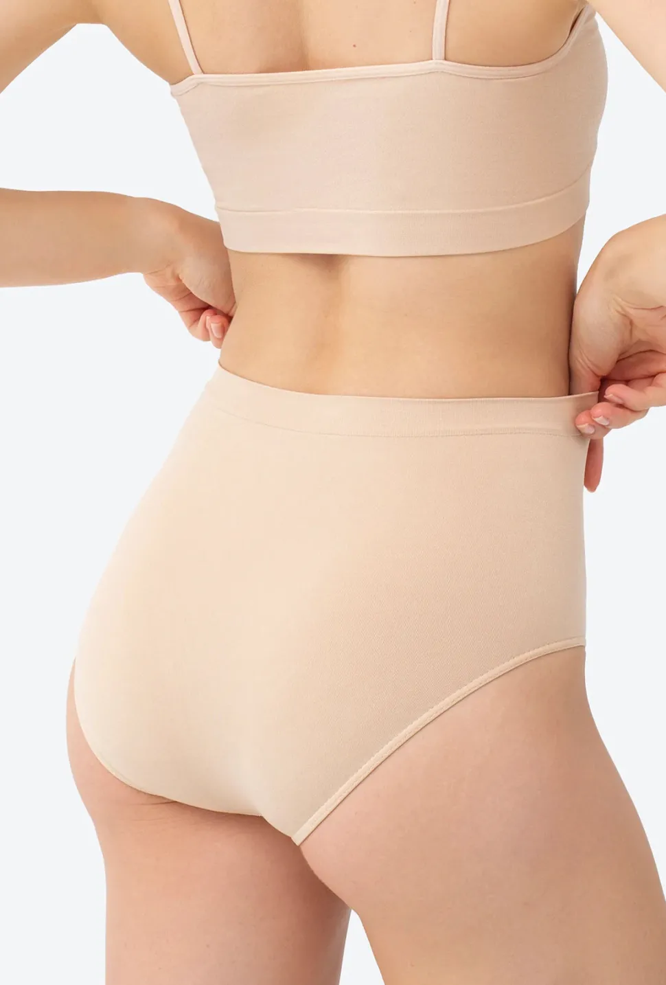 Majtki bezszwowe z wysokim stanem Bikini Thalia Classic