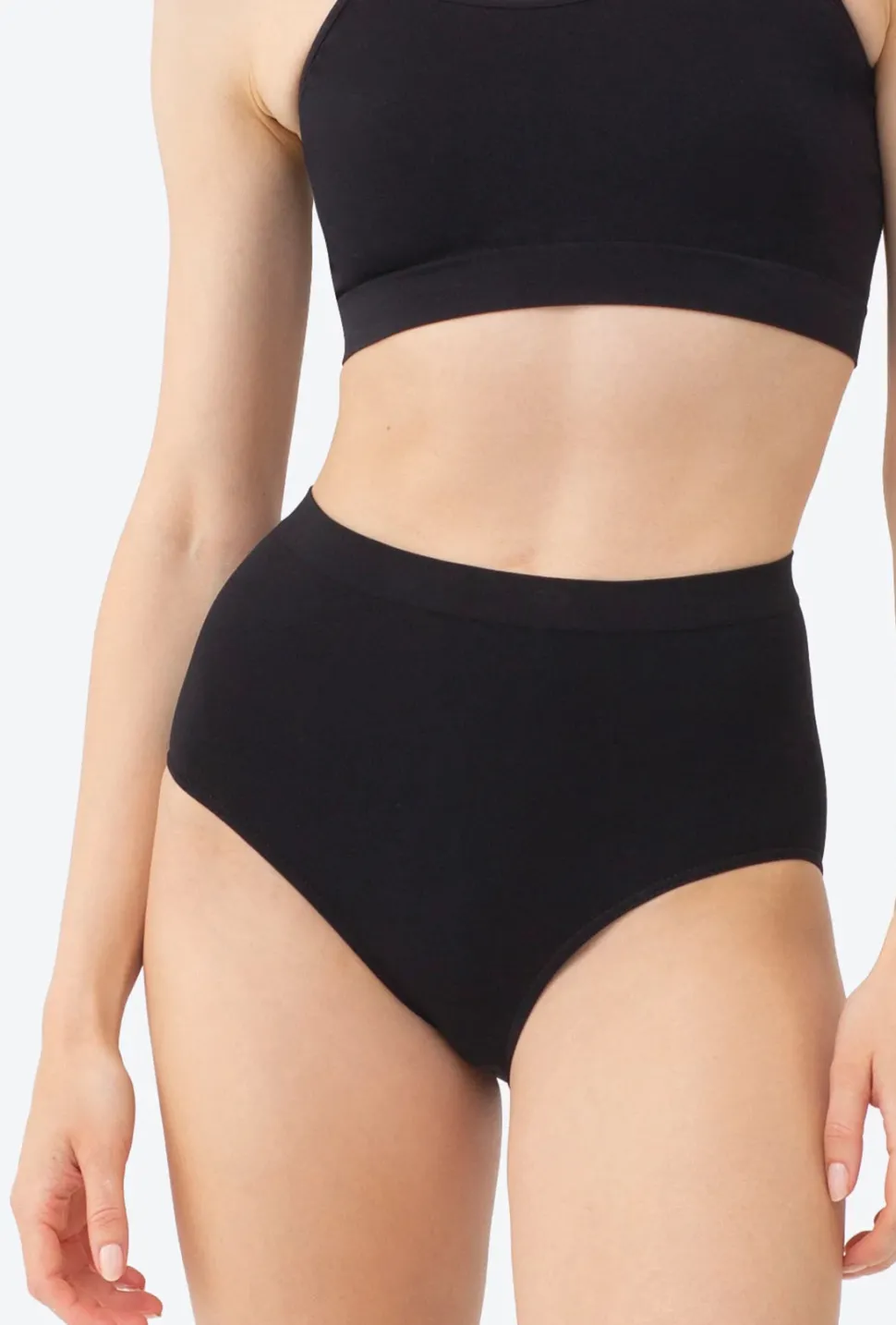 Majtki bezszwowe z wysokim stanem Bikini Thalia Classic