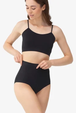 Majtki cięte laserowo z wysokim stanem Bikini Thalia Softi