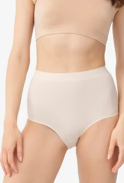 Majtki cięte laserowo z wysokim stanem Bikini Thalia Softi