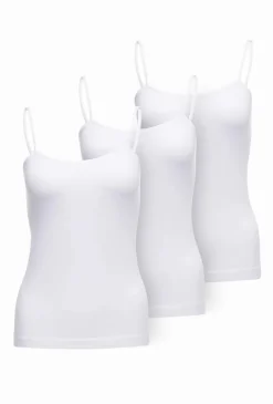 3-pak koszulek Camisole Cotton