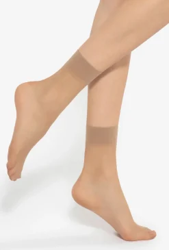2-pak skarpetek rajstopowych Lycra