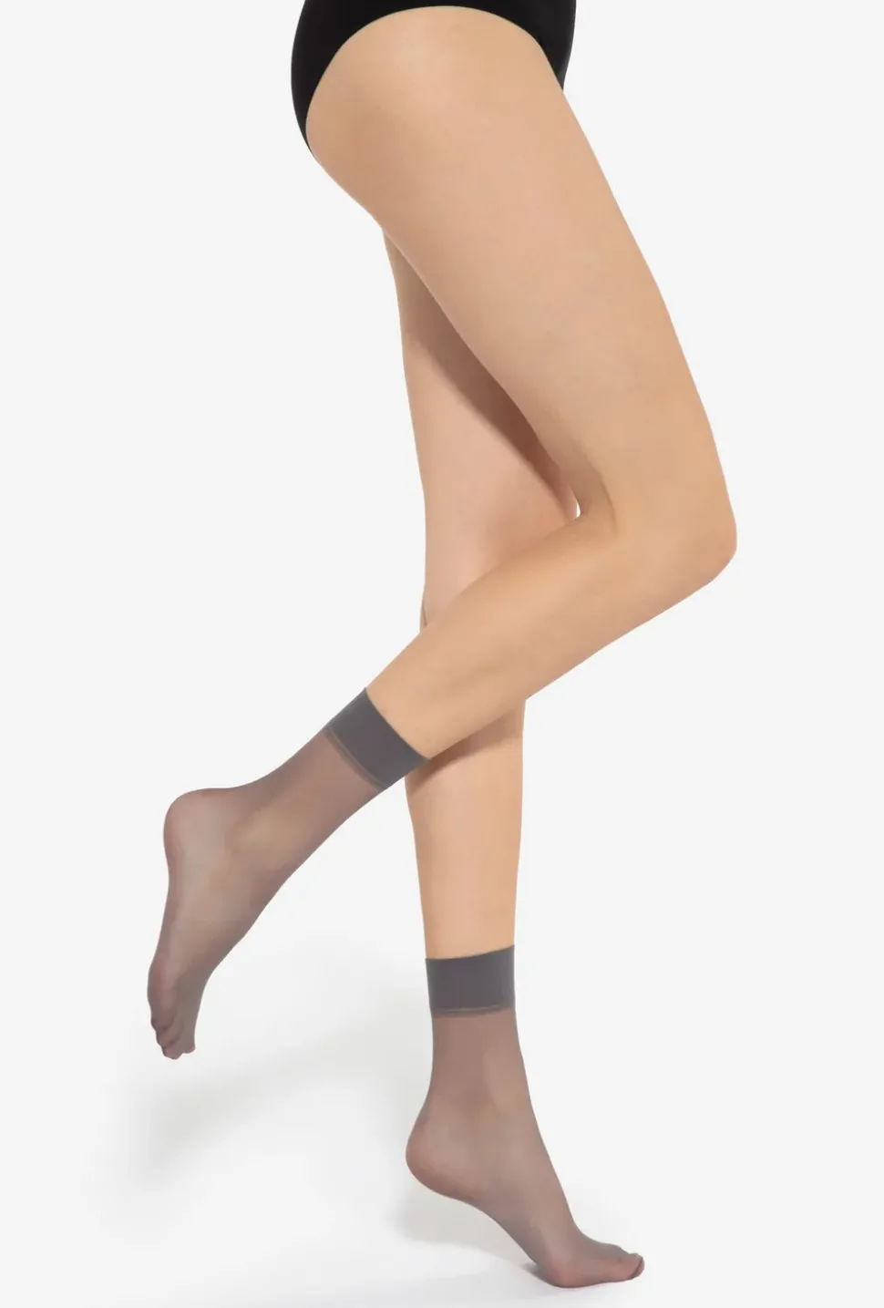 2-pak skarpetek rajstopowych Lycra