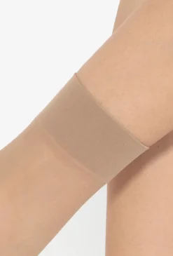 2-pak skarpetek rajstopowych Lycra