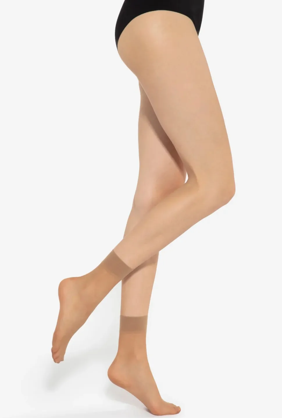 2-pak skarpetek rajstopowych Lycra