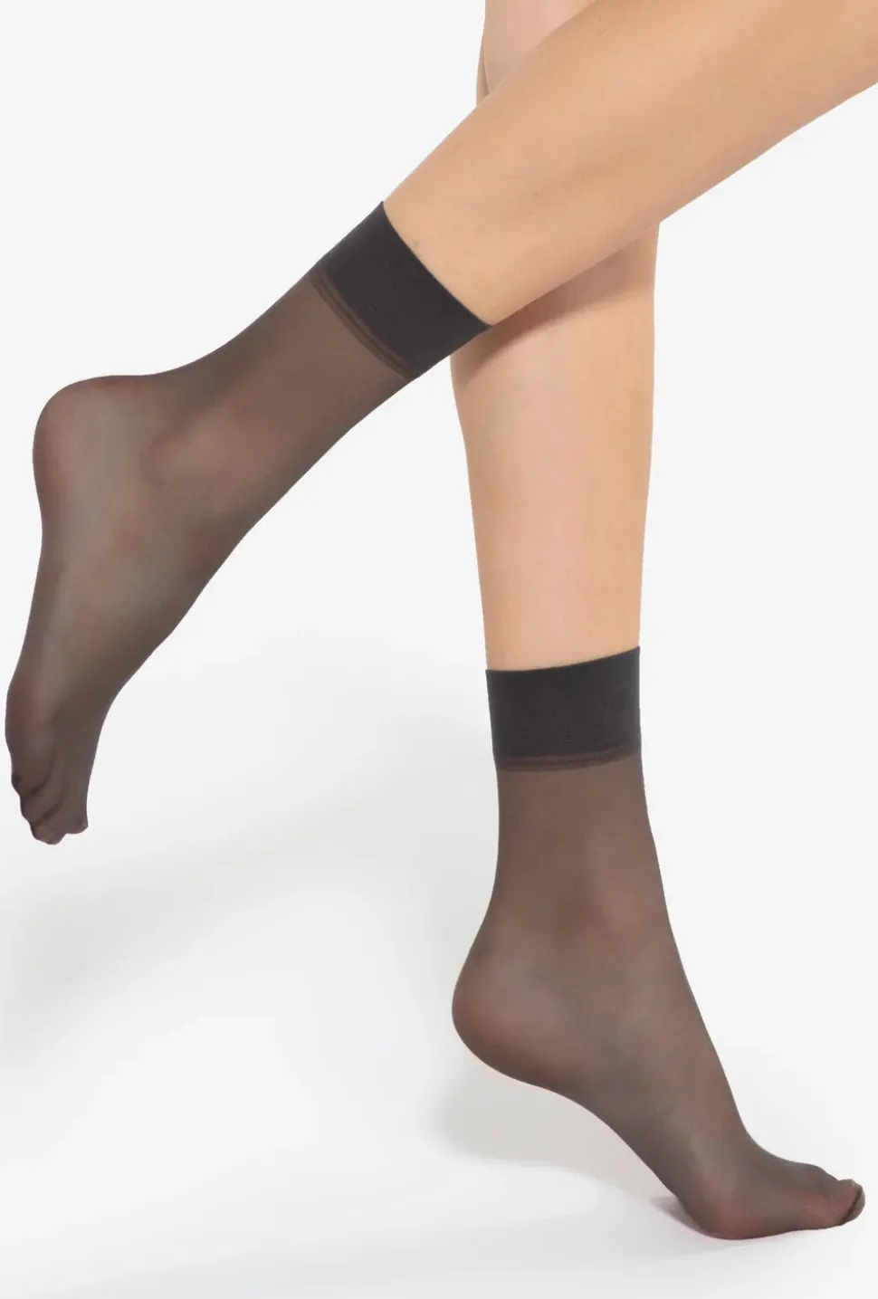 2-pak skarpetek rajstopowych Lycra