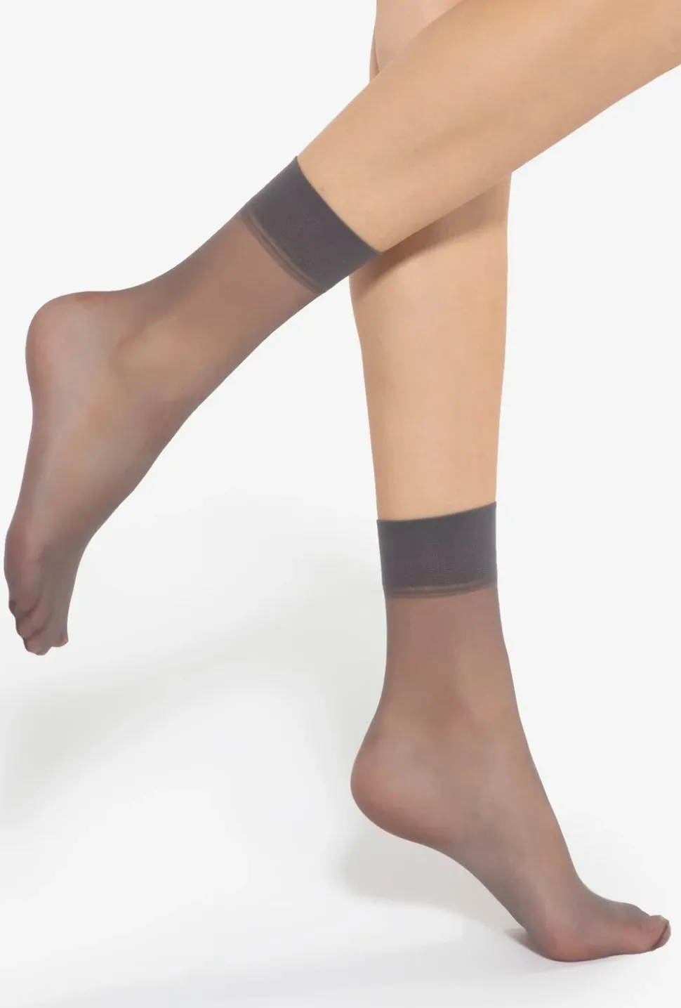 2-pak skarpetek rajstopowych Lycra