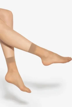 2-pak skarpetek rajstopowych Lycra