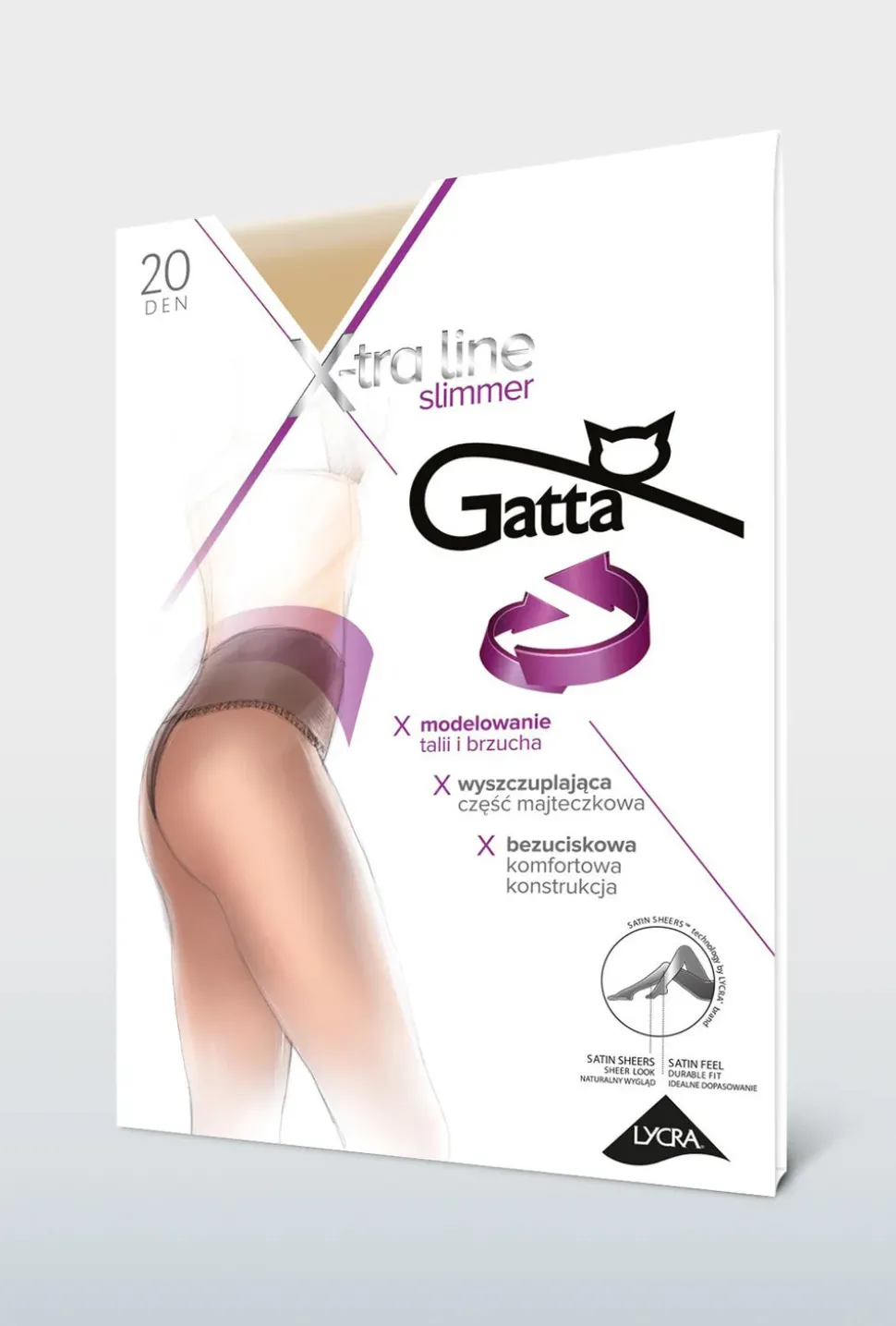 Rajstopy wyszczuplające Slimmer 20 den