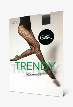 Rajstopy wzorzyste Modern wz. 06