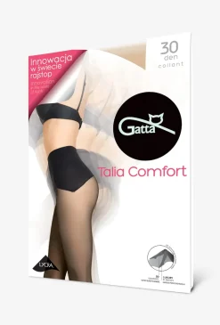 Rajstopy ze ściągaczem seamlesowym Talia Comfort 30 den