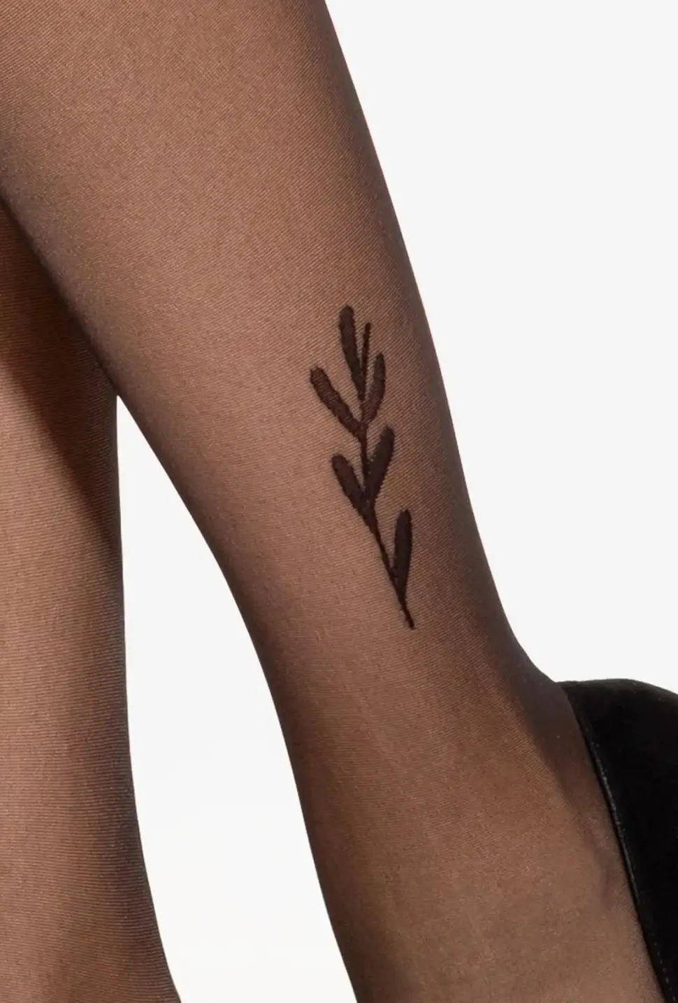 Rajstopy z wzorem imitującym tatuaż Tattoo 28
