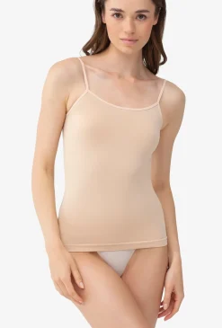 Top bezszwowy na cienkich ramiączkach Camisole